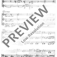 Sinfonietta a tre - Score