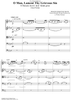 O Man, Lament Thy Grievous Sin (O Mensch bewein dein' Sünde Gross) - Score