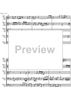 Fugue c minor BWV 574 - Score