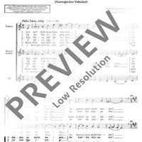 Mädchenlied - Choral Score