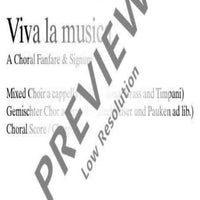 Viva la musica - Choral Score