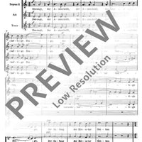 Das sagt, der Amen heißt - Choral Score