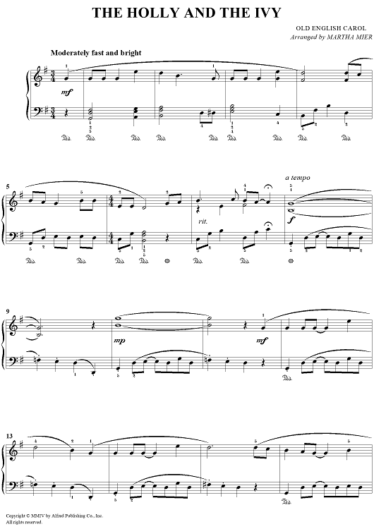 The Holly And The Ivy