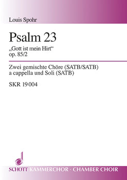 Drei Psalmen - Choral Score