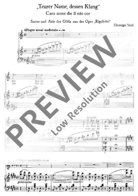 Caro nome che il mio cor