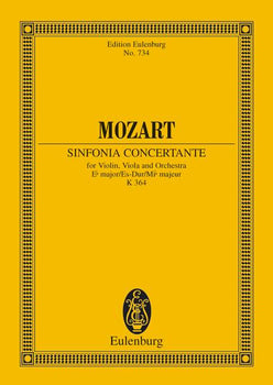Sinfonia concertante Eb major - Full Score