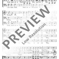 Genialisch Treiben - Choral Score