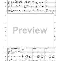 Larghetto and Allegro from Sonata No. 4 - Score