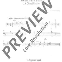 Viva la musica - Score and Parts
