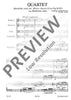 String Quartet F major - Full Score