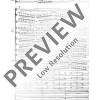 Arien des Orpheus - Full Score