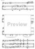 Tre movimenti - Score