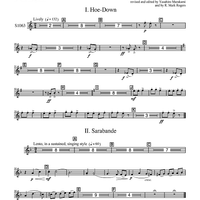 Five Dances for Five Clarinets - Bb Tenor Saxophones