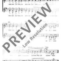 Das Jahr im Wandel - Choral Score