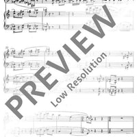 Music for two, two instruments, at the piano