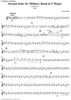 Second Suite in F - Baritone Saxophone