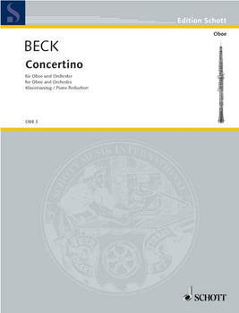 Concertino - Piano Score With Solo Part
