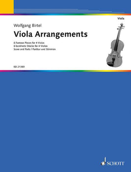 Viola Arrangements - Score and Parts