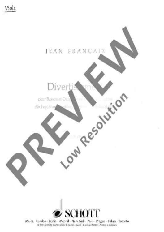 Divertissement - Viola