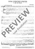 Five Concert Pieces