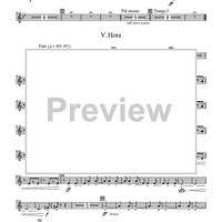 Five Dances for Five Clarinets - 4th F Horns