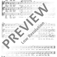 Gott in der Höhe sei Preis und Ehr' - Choral Score