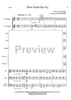 A British Brass Christmas - English Carol Arrangements for Brass Quintet - Score