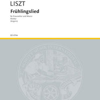 Fruhlingslied - Score