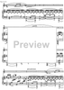 Duo concertante - Score