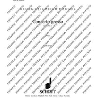 Concerto grosso in G major - Set of Parts