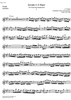 Sonata A Major BWV 1014 - Score