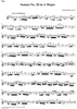 Sonata No. 20 in A Major - Flute