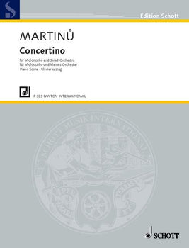 Concertino - Piano Score With Solo Part