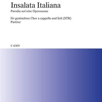 Insalata Italiana - Choral Score