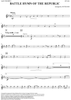 Battle Hymn of the Republic - Trumpet 3