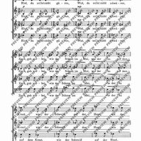 Magic and blessing - Choral Score