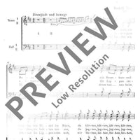 Das lachende Paradies - Choral Score