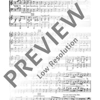 I'm Seventeen Come Sunday - Choral Score