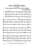 Three Christmas Medleys for String Trio - Score