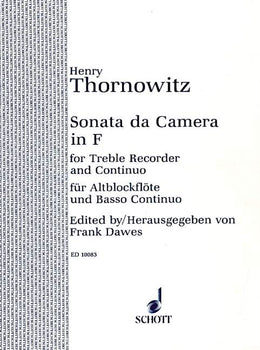 Sonata da Camera in F - Score and Parts