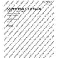 Chanson Louis XIII. et Pavane