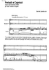 Preludi e Capricci sopra una Canzone a Ballo - Score