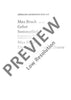 Prayer/Summer song/Our dear Lady’s dream - Choral Score