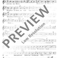 Lob des Rheins - Tenor Ii