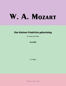 Des kleinen friedrichs geburtstag