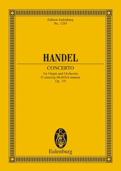 Organ Concerto No. 11 G Minor - Full Score