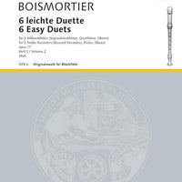 Six Easy Duets - Performing Score