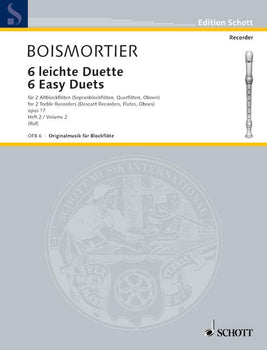 Six Easy Duets - Performing Score