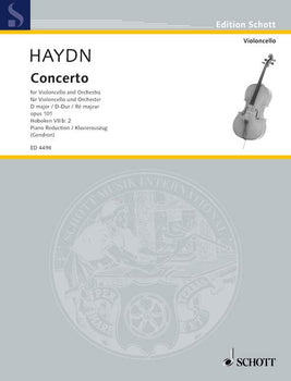 Concerto D Major - Piano Score With Solo Part