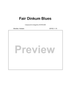 Fair Dinkum Blues - Conductor's Notes